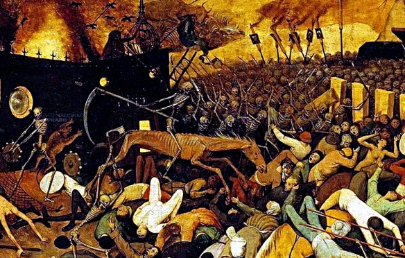 Brueguel: El triunfo de la muerte (fragmento)